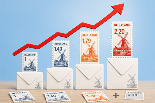 Nieuwe PostNL tarieven 2026: wat verandert er voor briefpost?